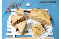 ＃厨房技艺谱＃红糖牛奶葡萄干发糕～