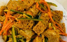 好吃的凉拌面筋