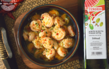 西班牙蒜香橄榄油浸虾【特级初榨橄榄油】