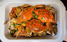 馋嘴梭子蟹肉煲