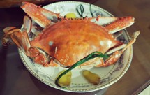 家常版清蒸梭子蟹，用料简单