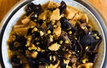 小红扁豆吊酸汤菜