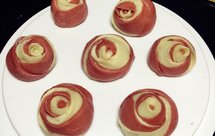 红曲玫瑰花馒头