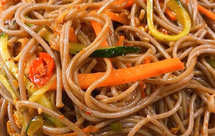 凉拌鸡丝荞麦面