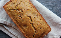 100%全谷物香蕉快手面包丨健康·烘焙