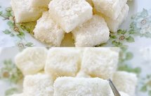 免烤箱❗️一次成功的牛奶小方‼️奶香十足敲好吃