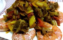 Ba拿拿私房菜～阿根廷红虾烩牛腩