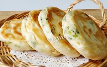黄油葱香烙饼（发面）