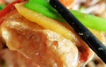 爆炒葱姜梭子蟹