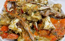 香辣葱姜梭子蟹——中式一日三餐（一百三十八）