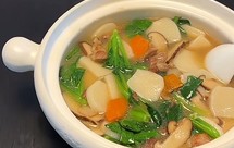 年糕汤 炒年糕梭子蟹炒年糕西红柿年糕汤