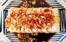 只需要五分钟的～咸鸭蛋豆腐内脂