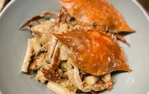 鲜到眉毛都掉光的梭子蟹年糕