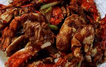 懒人做法-葱姜梭子蟹