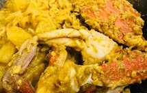 咖喱蟹土豆面