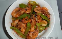 尖椒爆青虾