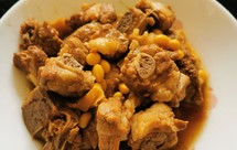 旧陈皮黄豆排骨煲