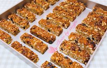 燕麦蛋白粉坚果能量棒