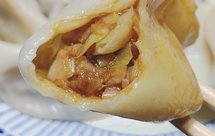 韭黄猪肉鲜贝饺