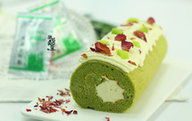 大麦若叶青蛋糕卷