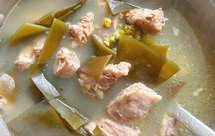 海带绿豆排骨汤