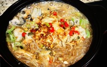 蒜蓉粉丝生蚝煲