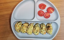 12m+辅食，胡萝卜虾皮蛋烧