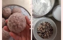 奶香粗粮馒头（燕麦 高粱 荞麦 糙米 黑米 薏米 赤小豆 ）