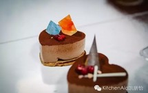 食朴 | 开心果心形饼巧克力慕斯