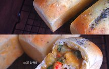 小龙虾咖喱薄荷小吐司｜原创无油咖喱馅料