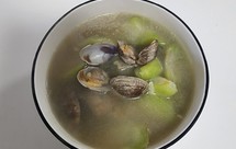 丝瓜蛤蜊汤