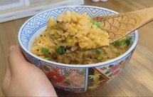 十块钱搞定的蟹黄拌饭