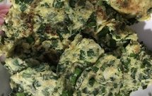 低脂韭菜鸭蛋煎饼