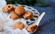 健康无油榛子酱司康