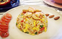 腰果虾仁什锦炒饭