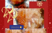 罗汉果糯米肉丸子一清蒸营养健康美味