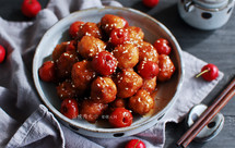 山楂肉丸子