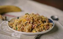 糙米金枪鱼蛋炒饭