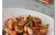 清炒抱子虾