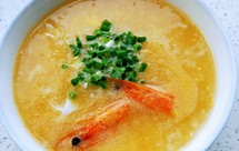 蟹黄鲜虾粥