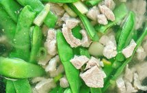 人生第一次的土豆炖芸豆