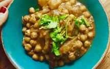 【减脂增肌】纯素: 鹰嘴豆咖喱