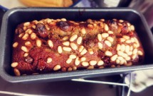 无敌颜值！香蕉松子磅蛋糕（无需打发的简单操作）