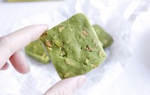 好吃的味道❗️抹茶开心果曲奇饼干