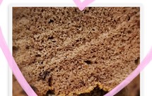 鸭蛋蒸的黑糖紫米糕，盈润不腥。真是：蒸的！真的好吃！