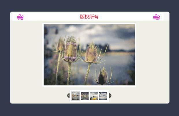 带缩略图的图片点击切换