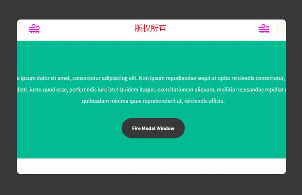 CSS变形弹窗效果mphingmodalwindow