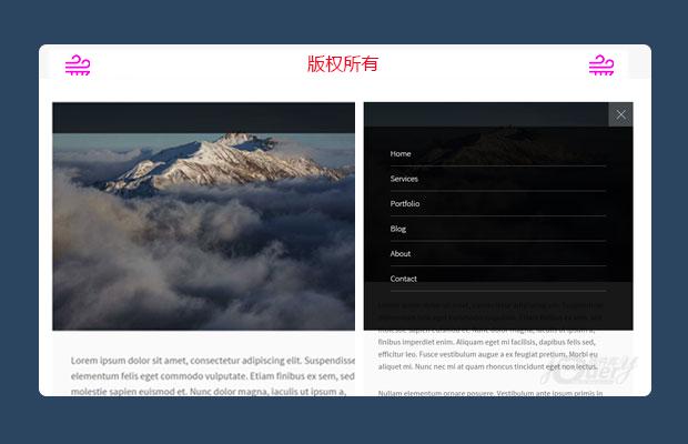 jQuery手机动态导航