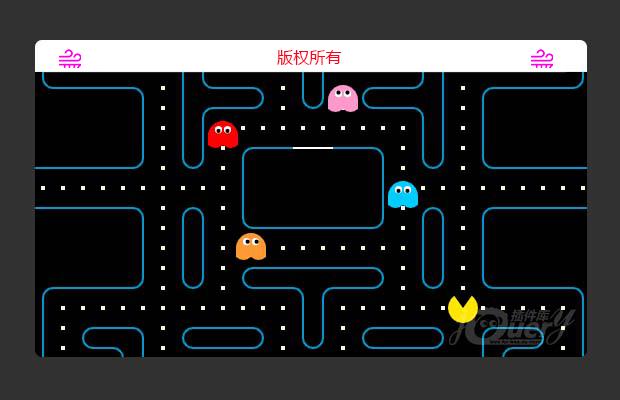 HTML5吃豆人游戏