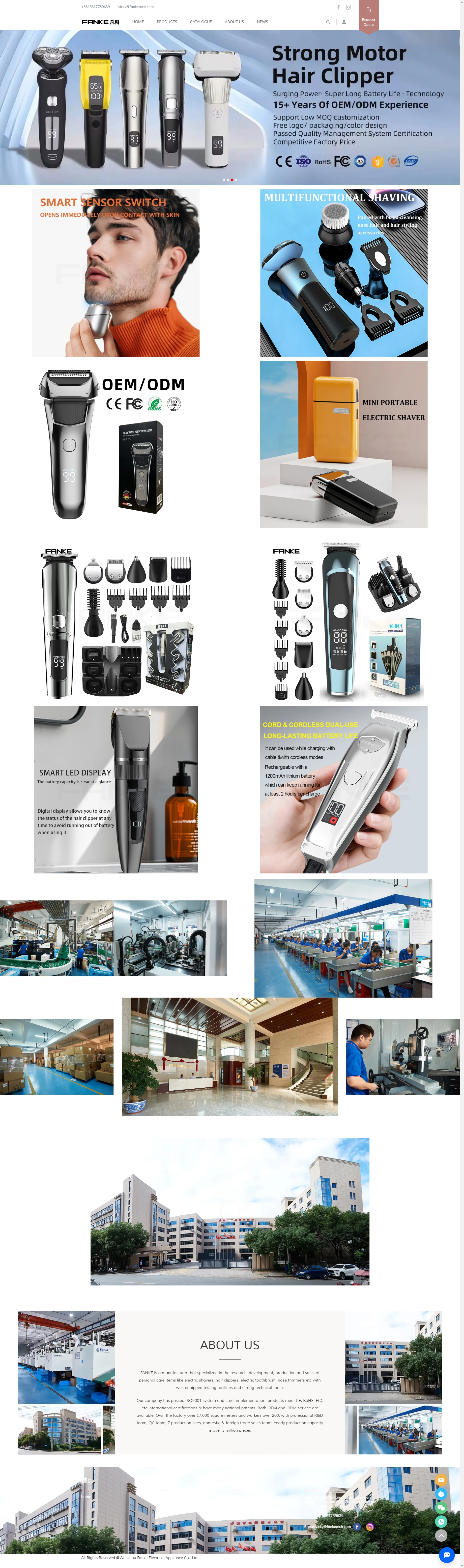 Wenzhou Fanke Electrical Appliance Co., Ltd.